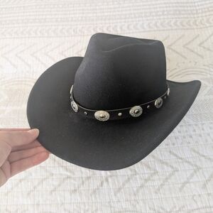 Woman's Black western hat